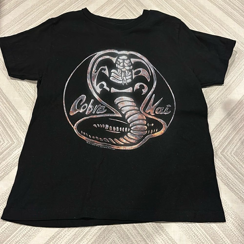 Cobra Kai Graphic Boys Black T-Shirt